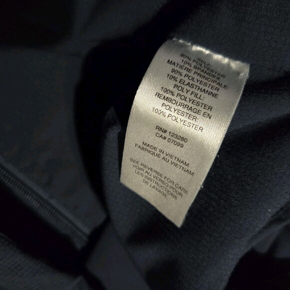 Travis Mathew Cold Shoulder Golf Vest Men XL Blue Quilted Puffer Full Zip Jacket - Picture 5 of 8